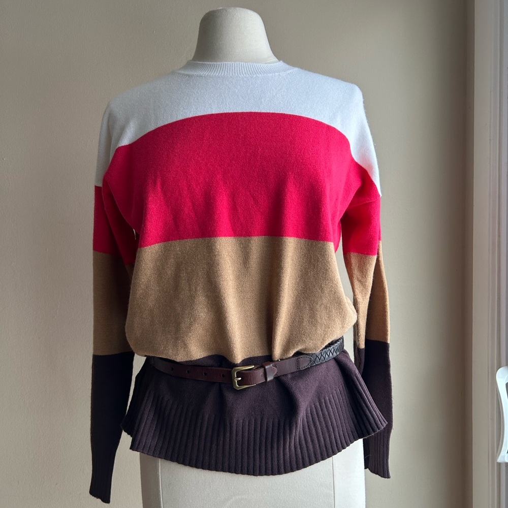 French Connection Multicolor Striped Sweater